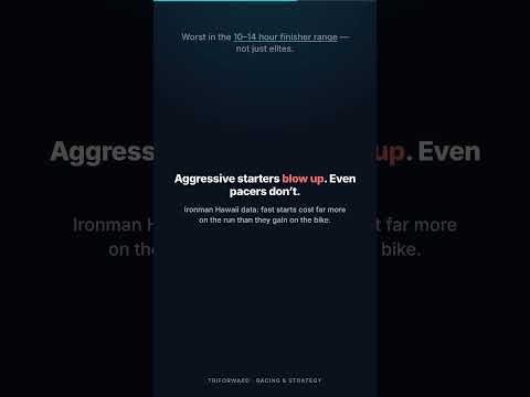 "Just race by feel" vs what the science says
